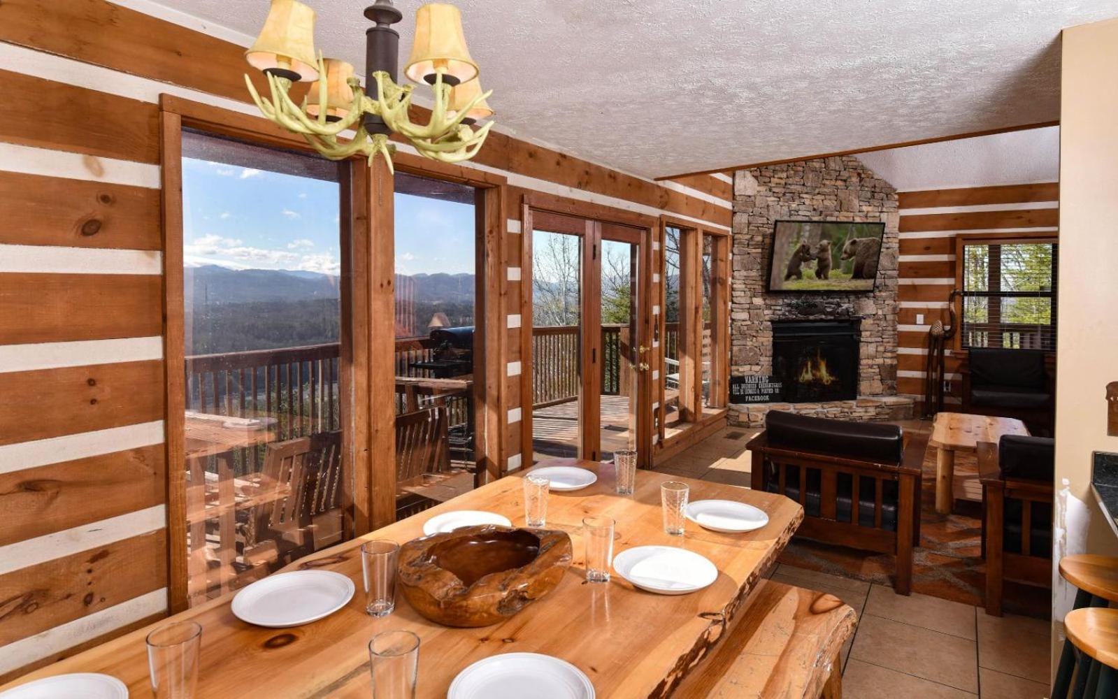 Smoky View Top Shelf Villa Pigeon Forge Exterior photo